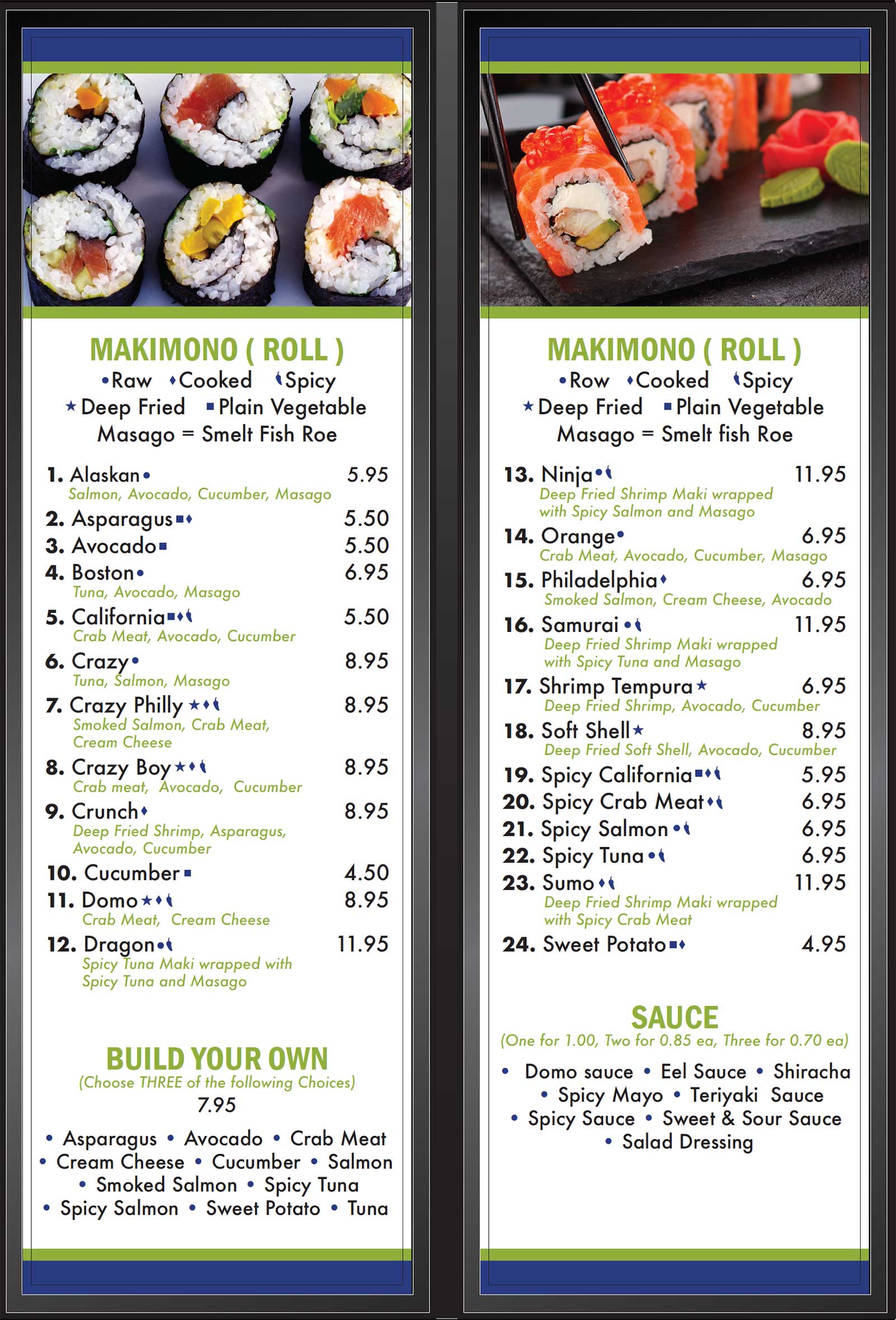 Domo Japanese Restaurant Domo Japanese Restaurant   Menu02 